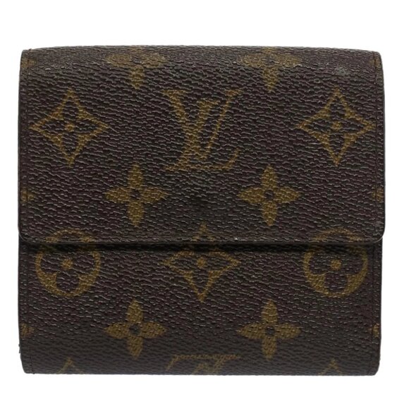 LOUIS VUITTON Monogram Portefeuille Elise Wallet M61654 LV Auth 52089 - Picture 3 of 12